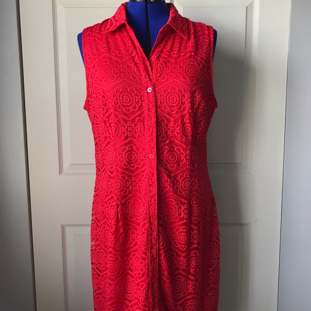 Ronnie NICOLE Lace sleeveless Dress